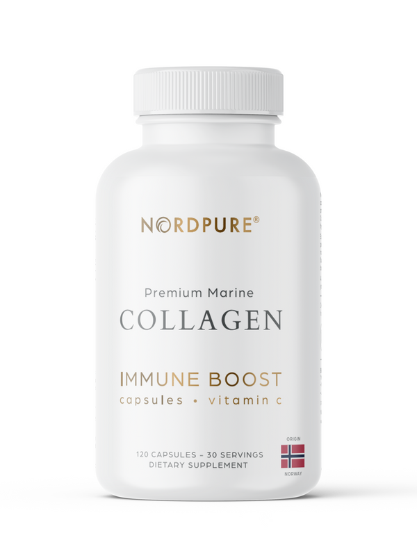 Immune Boost Collagen - 120 Capsules + Vitamin C