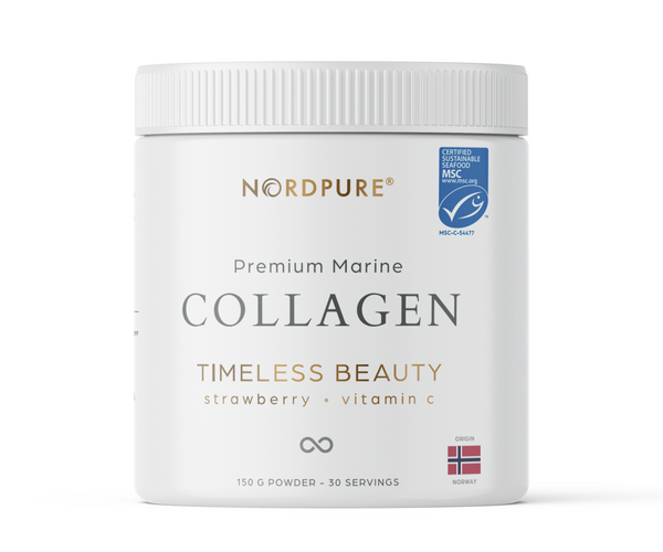 Timeless Beauty Collagen - Strawberry Flavor + Vitamin C